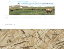 Tablet Screenshot of cadafarmloan.com